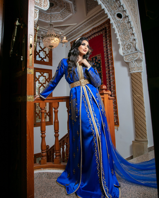 Caftan Bleu Amira